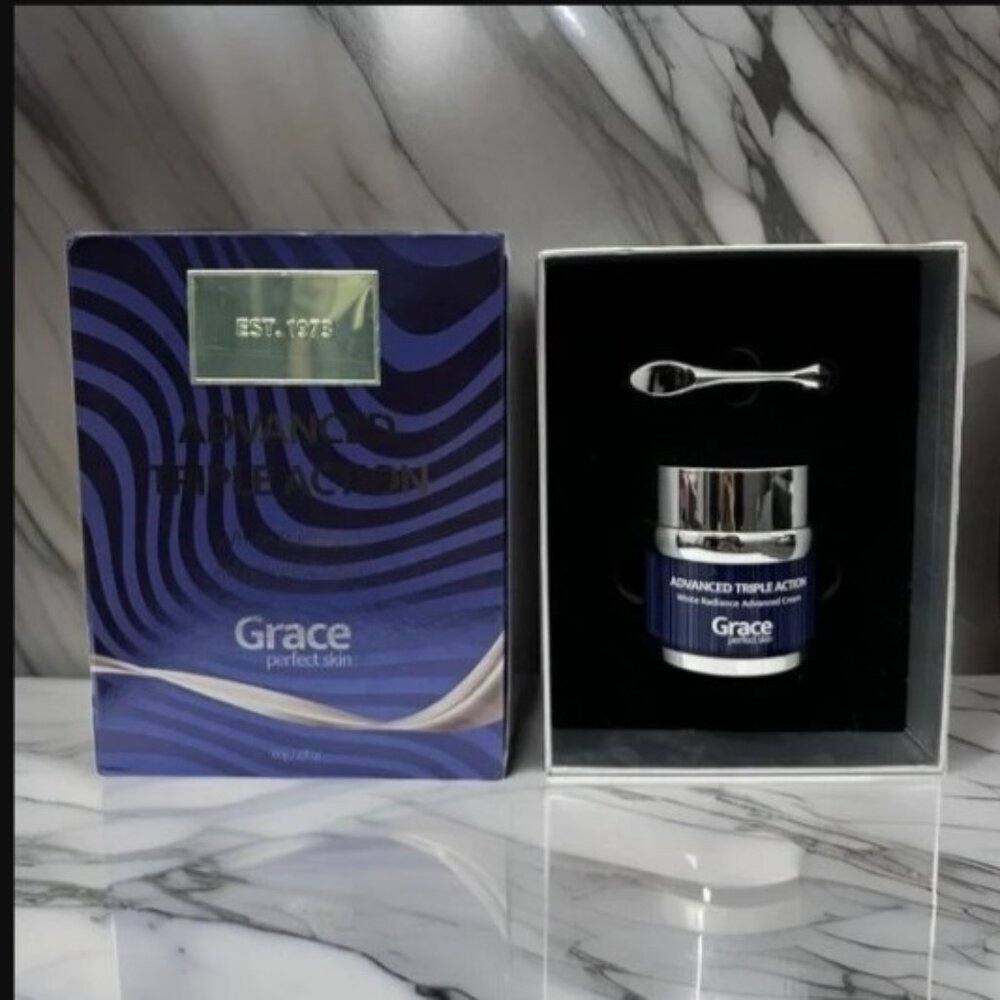 Grace Advanced Triple Action White radiance advanced face moisturizing cream NIB